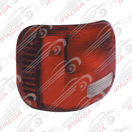 CALAVERA DODGE VAN 1994 - 2003 ROJO/CRISTAL CON IZQUIERDA