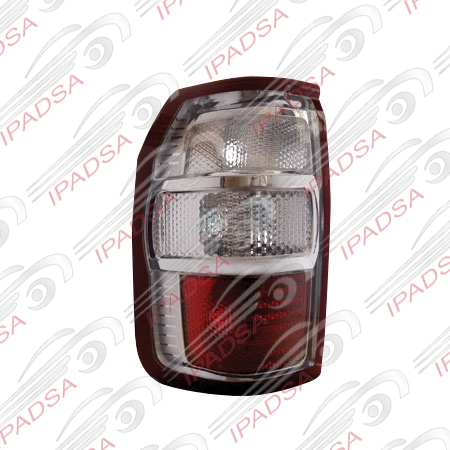 CALAVERA FORD RANGER 2010 - 2012 ROJO/CRISTAL CON IZQUIERDA