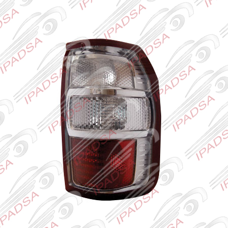 CALAVERA FORD RANGER 2010 - 2012 ROJO/CRISTAL CON DERECHA