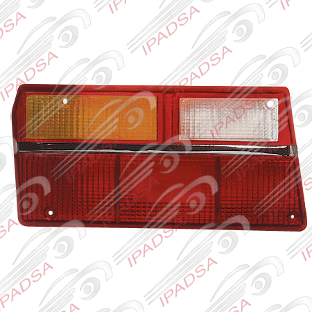 MICA RENAULT R12 RUTIER 1978 - 1983 AMBAR/ROJO/CRISTAL CON DERECHA