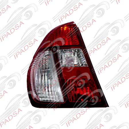 CALAVERA NISSAN PLATINA 2007 - 2010 ROJO/CRISTAL CON DERECHA