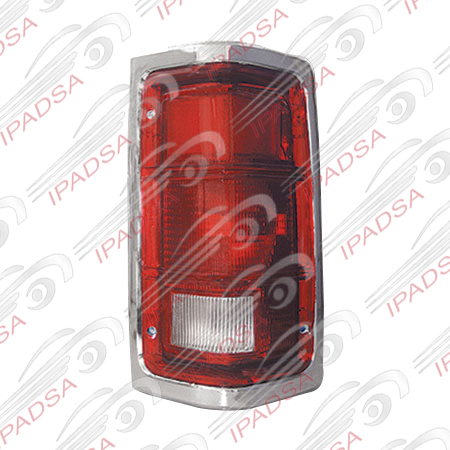 CALAVERA DODGE RAM 1981 - 1993 ROJO/CRISTAL CON IZQUIERDA