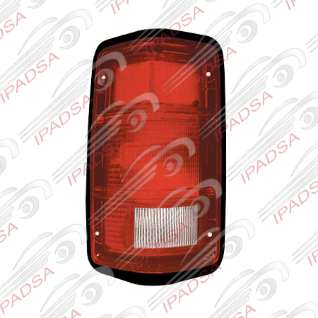 CALAVERA DODGE RAM 1981 - 1993 ROJO/CRISTAL CON IZQUIERDA