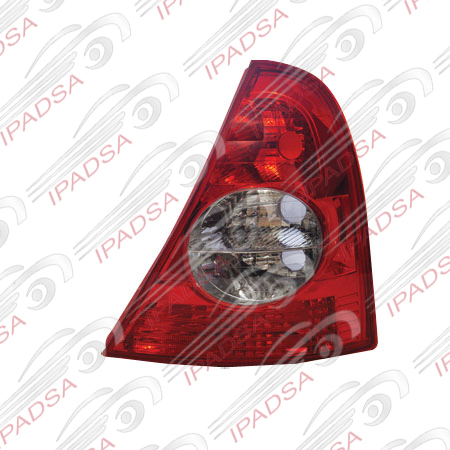 CALAVERA RENAULT CLIO 2002 - 2010 ROJO/CRISTAL CON DERECHA