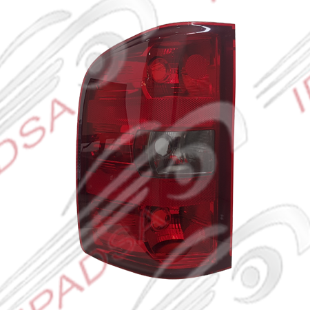 CALAVERA CHEVROLET CHEYENNE/SILVERADO/CUSTOM 2007 - 2013 ROJO/HUMO CON IZQUIERDA