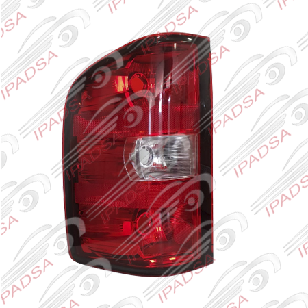 CALAVERA CHEVROLET CHEYENNE/SILVERADO/CUSTOM 2007 - 2013 ROJO/CRISTAL CON IZQUIERDA