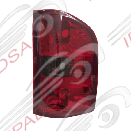 CALAVERA CHEVROLET CHEYENNE/SILVERADO/CUSTOM 2007 - 2013 ROJO/HUMO CON DERECHA