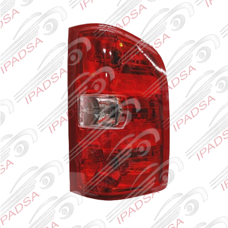 CALAVERA CHEVROLET CHEYENNE/SILVERADO/CUSTOM 2007 - 2013 ROJO/CRISTAL CON DERECHA