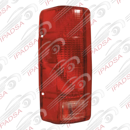 CALAVERA FORD F150/F250 1980 - 1986 ROJO/CRISTAL CON DERECHA