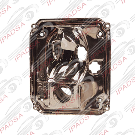 BASE CHEVROLET/GMC CALAVERA CHEYENNE/SIERRA/SUBURBAN/CUSTOM 1989 - 1991 CROMADO CON IZQUIERDA