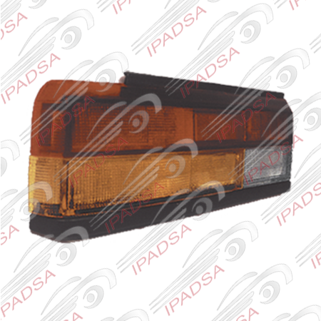 CALAVERA NISSAN TSURU II 1988 - 1989 AMBAR/ROJO/CRISTAL CON IZQUIERDA