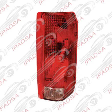 CALAVERA FORD F150/F250 1992 - 1996 ROJO/CRISTAL CON DERECHA