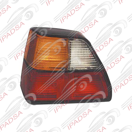 CALAVERA VOLKSWAGEN GOLF 1987 - 1992 AMBAR/ROJO/CRISTAL CON IZQUIERDA