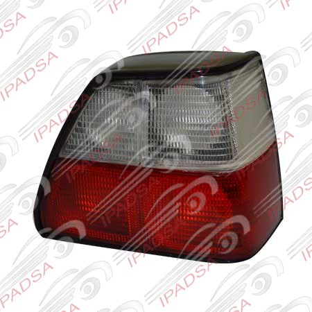 CALAVERA VOLKSWAGEN GOLF 1987 - 1992 ROJO/CRISTAL CON DERECHA