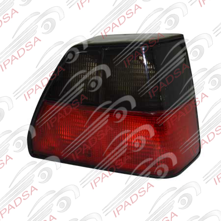 CALAVERA VOLKSWAGEN GOLF 1987 - 1992 ROJO/HUMO CON DERECHA