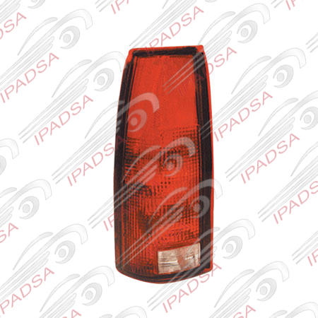 CALAVERA CHEVROLET CHEYENNE/SIERRA/SUBURBAN/CUSTOM 1992 - 1999 ROJO/CRISTAL CON IZQUIERDA
