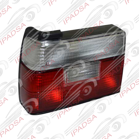CALAVERA VOLKSWAGEN JETTA 1985 - 1992 ROJO/CRISTAL CON IZQUIERDA