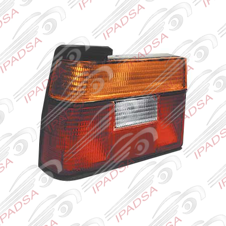 CALAVERA VOLKSWAGEN JETTA 1985 - 1992 AMBAR/ROJO/CRISTAL CON IZQUIERDA