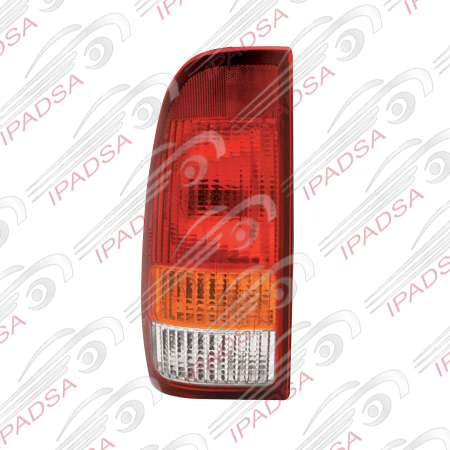 CALAVERA FORD F150/F250 2004 - 2009 AMBAR/ROJO/CRISTAL CON IZQUIERDA