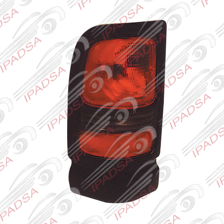 CALAVERA DODGE RAM 1994 - 2001 ROJO/HUMO CON IZQUIERDA