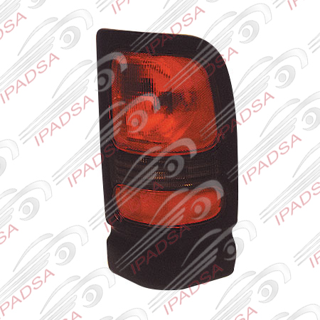 CALAVERA DODGE RAM 1994 - 2001 ROJO/HUMO CON DERECHA
