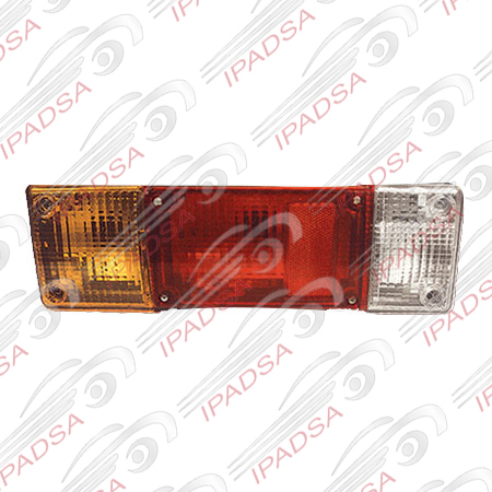 CALAVERA NISSAN D21/D22/NP300 1994 - 2025 AMBAR/ROJO/CRISTAL CON IZQUIERDA