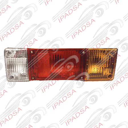CALAVERA NISSAN D21/D22/NP300 1994 - 2025 AMBAR/ROJO/CRISTAL CON DERECHA