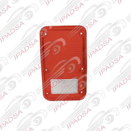 MICA DODGE RAM VAN 1978 - 1993 ROJO/CRISTAL CON IZQUIERDA