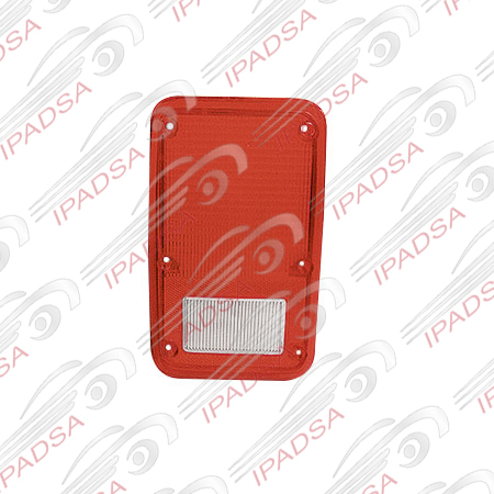 MICA DODGE RAM VAN 1978 - 1993 ROJO/CRISTAL CON DERECHA