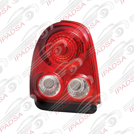 CALAVERA CHEVROLET CHEVY 3 PUERTAS 2004 - 2008 ROJO/CRISTAL CON IZQUIERDA