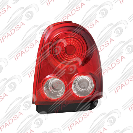 CALAVERA CHEVROLET CHEVY 3 PUERTAS 2004 - 2008 ROJO/CRISTAL CON DERECHA