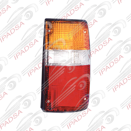 CALAVERA TOYOTA PICK UP 1989 - 1995 AMBAR/ROJO/CRISTAL CON DERECHA