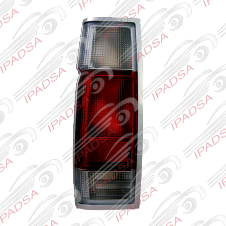 CALAVERA NISSAN D21/D22 2002 - 2015 ROJO/CRISTAL CON IZQUIERDA