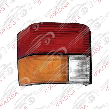 CALAVERA VOLKSWAGEN EUROVAN 2001 - 2004 AMBAR/ROJO/CRISTAL CON IZQUIERDA