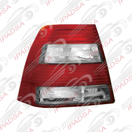 CALAVERA VOLKSWAGEN JETTA 2004 - 2007 ROJO/CRISTAL CON IZQUIERDA
