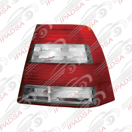 CALAVERA VOLKSWAGEN JETTA 2004 - 2007 ROJO/CRISTAL CON DERECHA