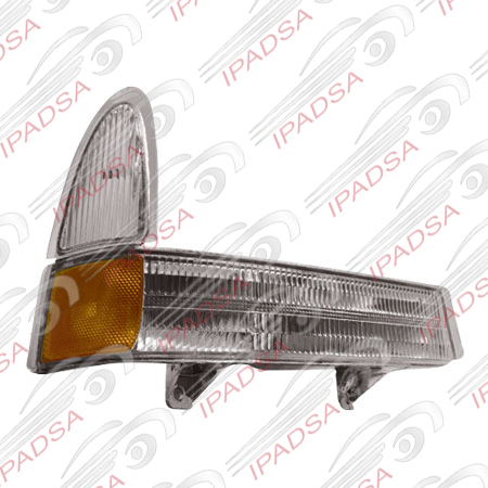 CUARTO FORD F350/EXCURSION/SUPER DUTY 2002 - 2004 AMBAR/CRISTAL CON IZQUIERDA