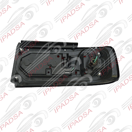 CALAVERA NISSAN TSURU III 2005 - 2017 ROJO/CRISTAL CON IZQUIERDA