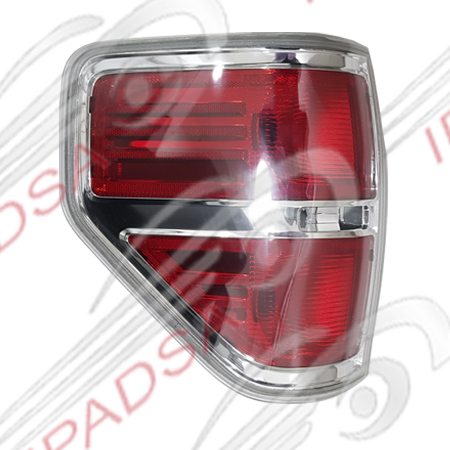 CALAVERA FORD F150/LOBO 2009 - 2014 ROJO/CRISTAL CON IZQUIERDA
