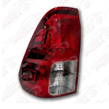 CALAVERA TOYOTA HILUX 2016 - 2023 ROJO/CRISTAL CON IZQUIERDA