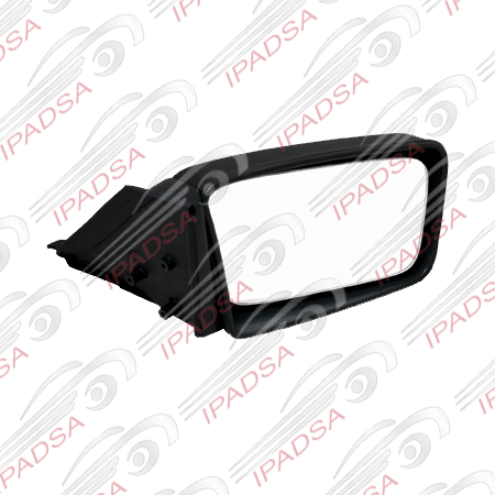 ESPEJO NISSAN TSURU I 2 PUERTAS 1984 - 1987 NEGRO CON DERECHA