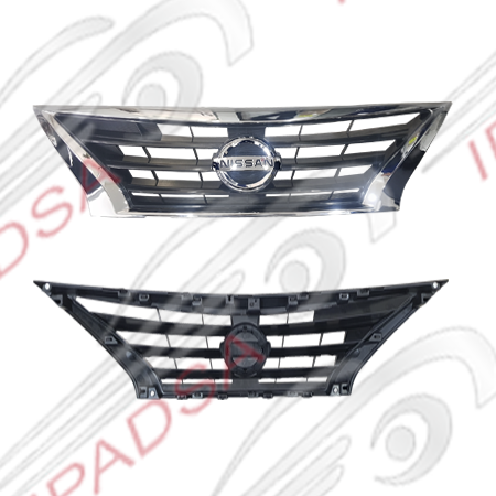 PARRILLA NISSAN VERSA/V-DRIVE 2015 - 2025 CROMADO