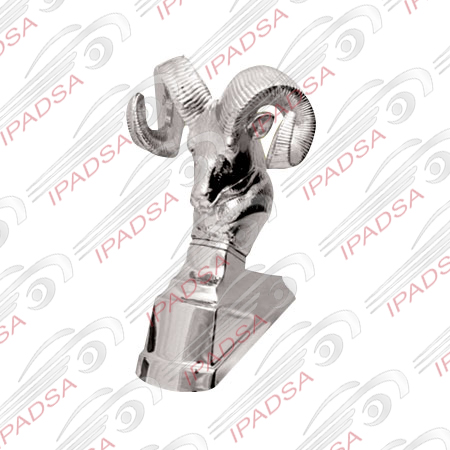 EMBLEMA DODGE RAM 1973 - 1993 CROMADO