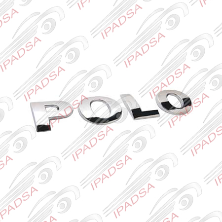 EMBLEMA VOLKSWAGEN POLO 2007 - 2014 CROMADO