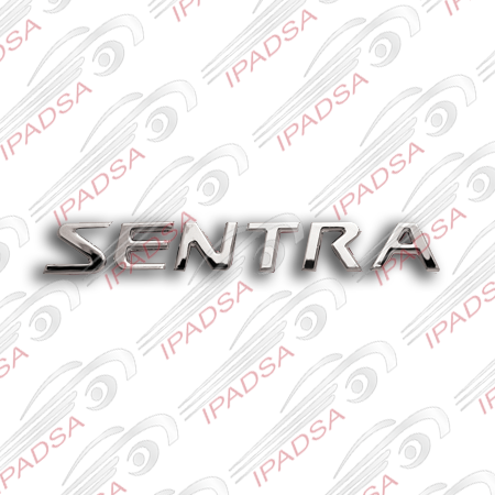 EMBLEMA NISSAN SENTRA 2001 - 2004 CROMADO