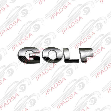 EMBLEMA VOLKSWAGEN GOLF 2000 - 2004 CROMADO