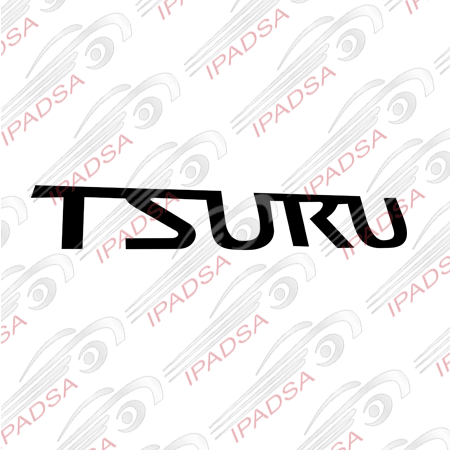 EMBLEMA NISSAN TSURU 2000 - 2017 NEGRO