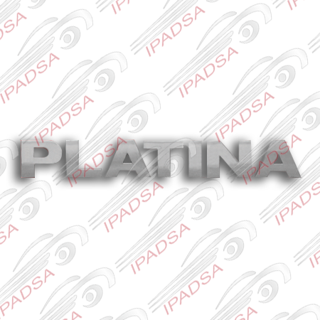 EMBLEMA NISSAN PLATINA 2002 - 2010 CROMADO