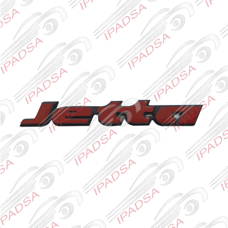 EMBLEMA VOLKSWAGEN JETTA 1993 - 1998 ROJO