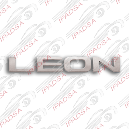 EMBLEMA SEAT LEON - CROMADO